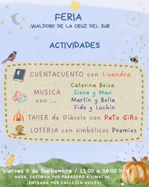FERIA DE EMPRENDIMIENTOS Colegio La Cruz del Sur