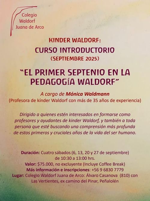Curso introductorio: "El primer septenio en la pedagogía Waldorf"
