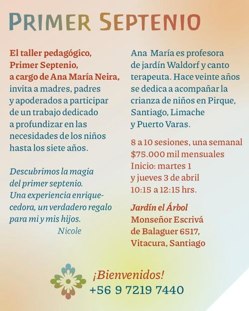 Taller Pedagógico del 1° Septenio