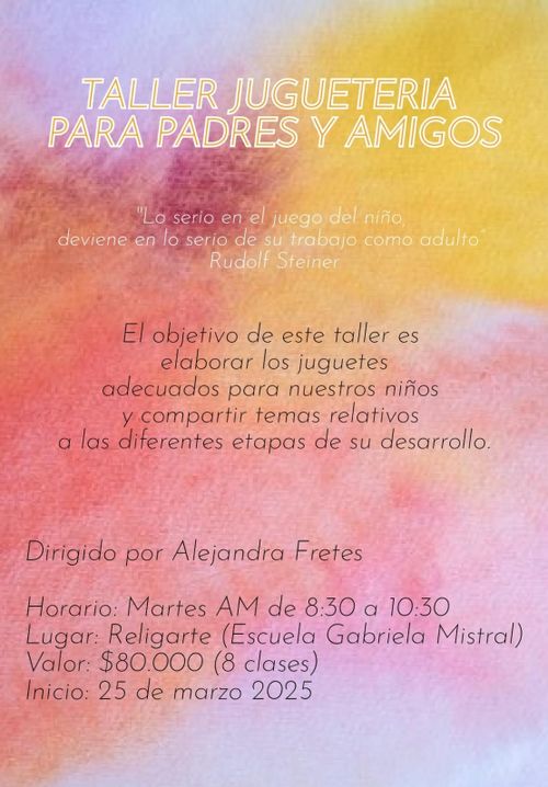 TALLER DE JUGUETERÍA
