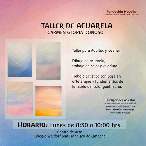Taller de Acuarela y Veladura con Carmen Gloria Donoso