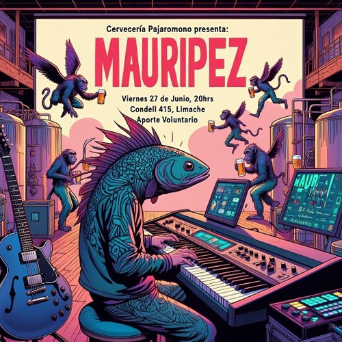 Música en vivo: Mauripez en Pajaromono