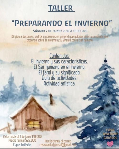 Taller: "Preparando el invierno"
